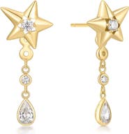 ANIA HAIE Sparkling Star Jacket Earrings