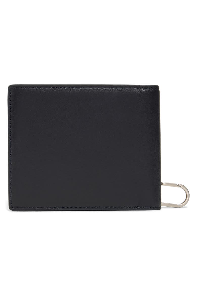 Leather Wallet & Key Chain Gift Set, Alternate, color, NAVY