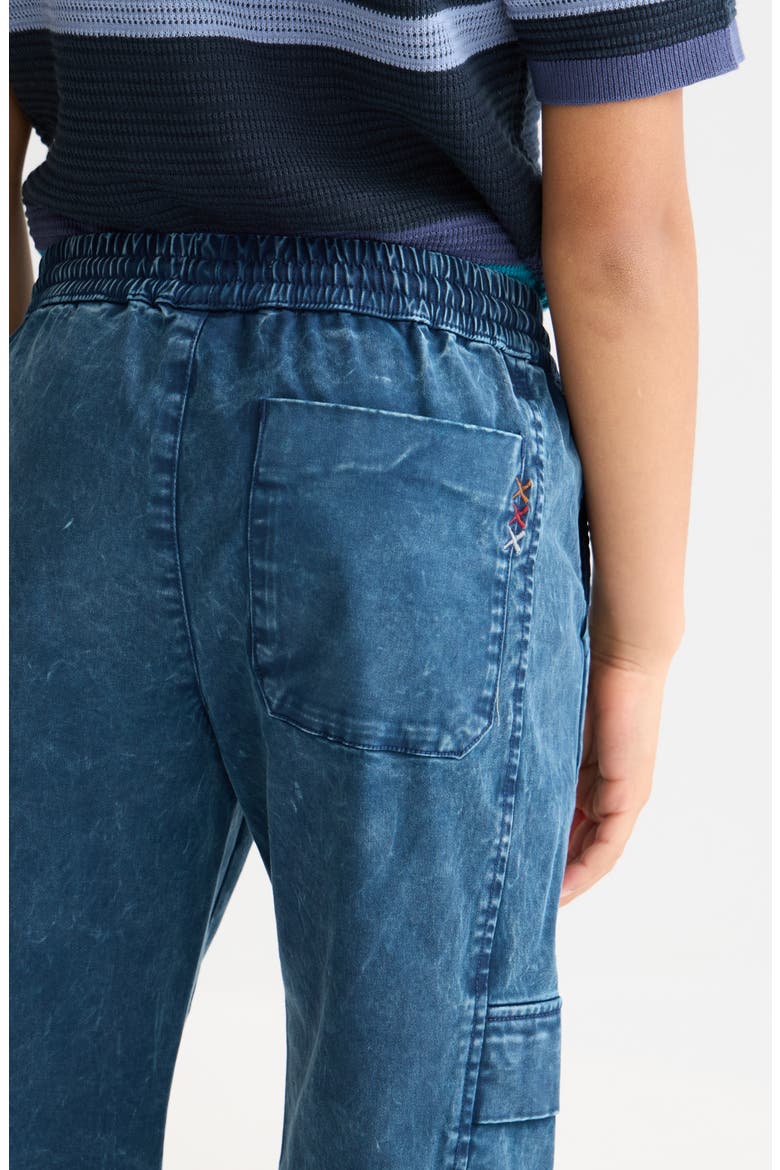 Kids' Pull-On Straight Leg Cargo Pants, Alternate, color, PAGEANT BLUE