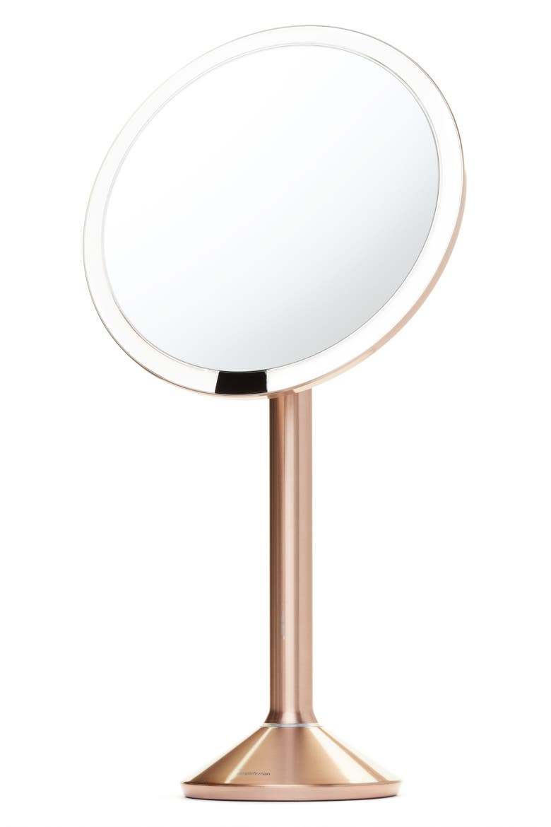Round Sensor Mirror Pro, Main, color, ROSE GOLD
