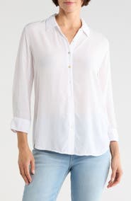 L'AGENCE Marlene Button-Up Shirt