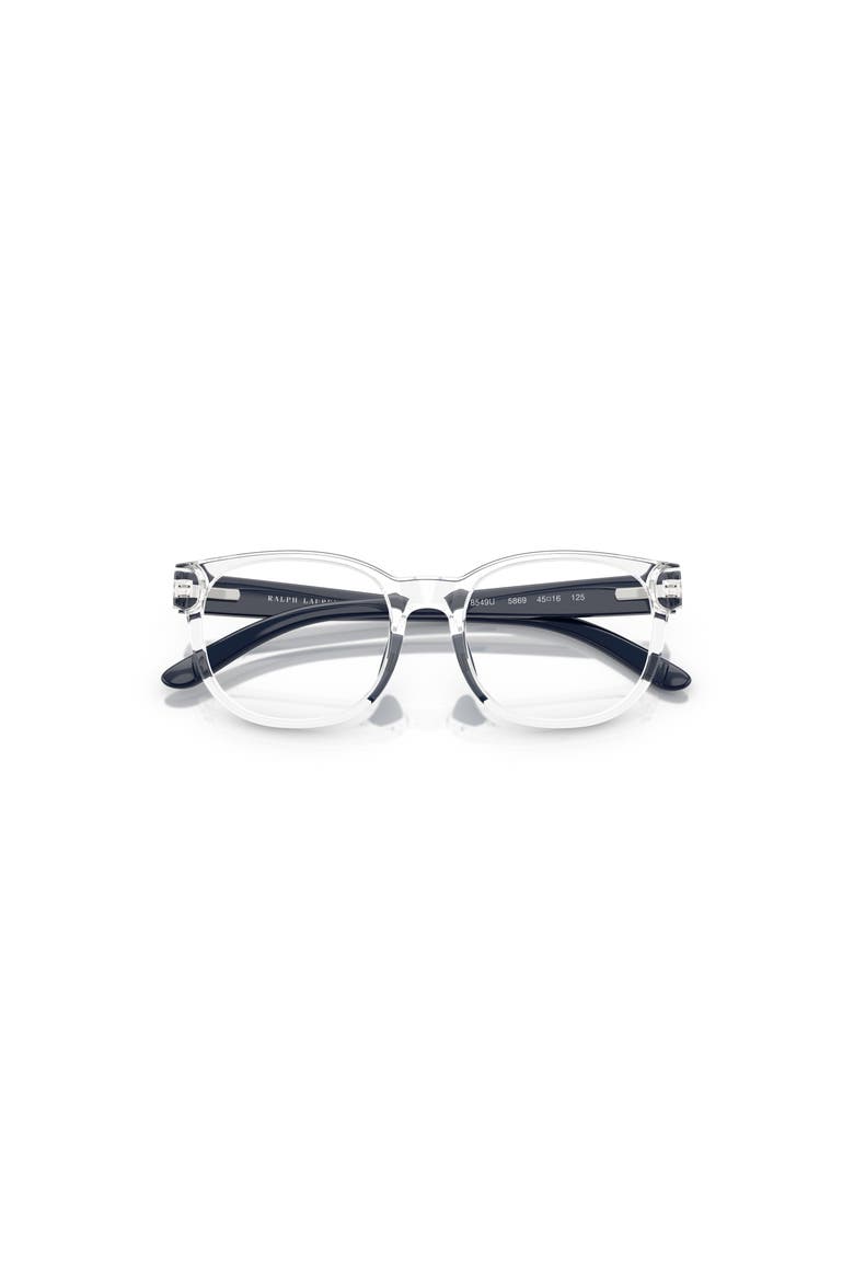 45mm Round optical glasses, Alternate, color, Transparent