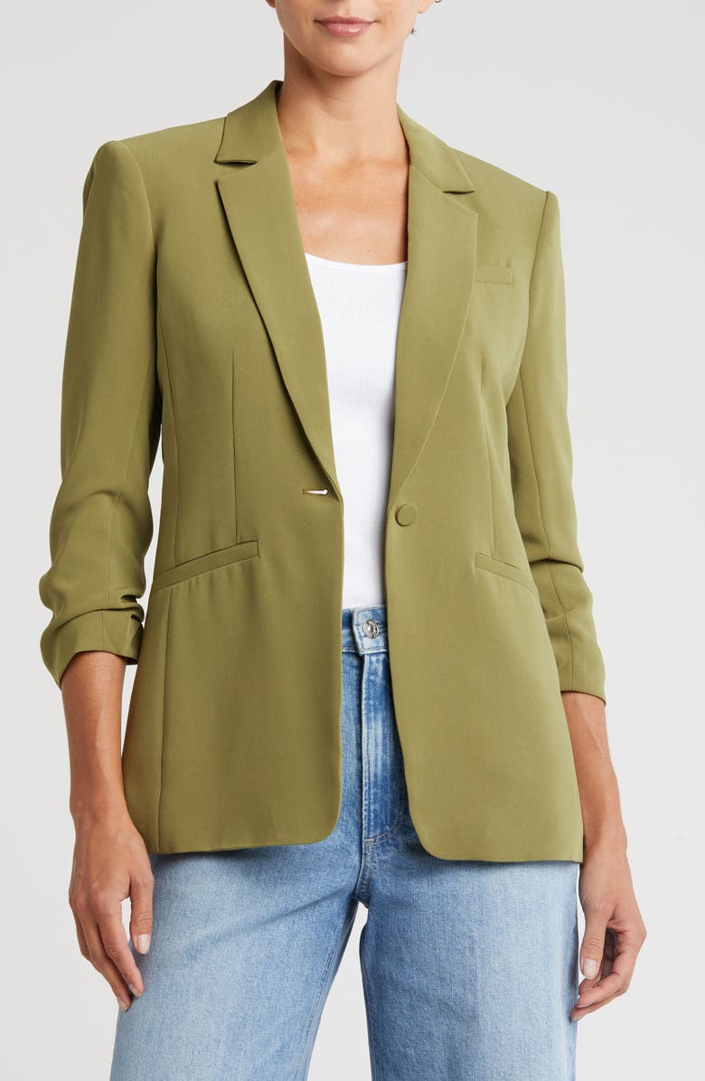 Cinq à Sept Khloe Crepe Blazer, Main, color,