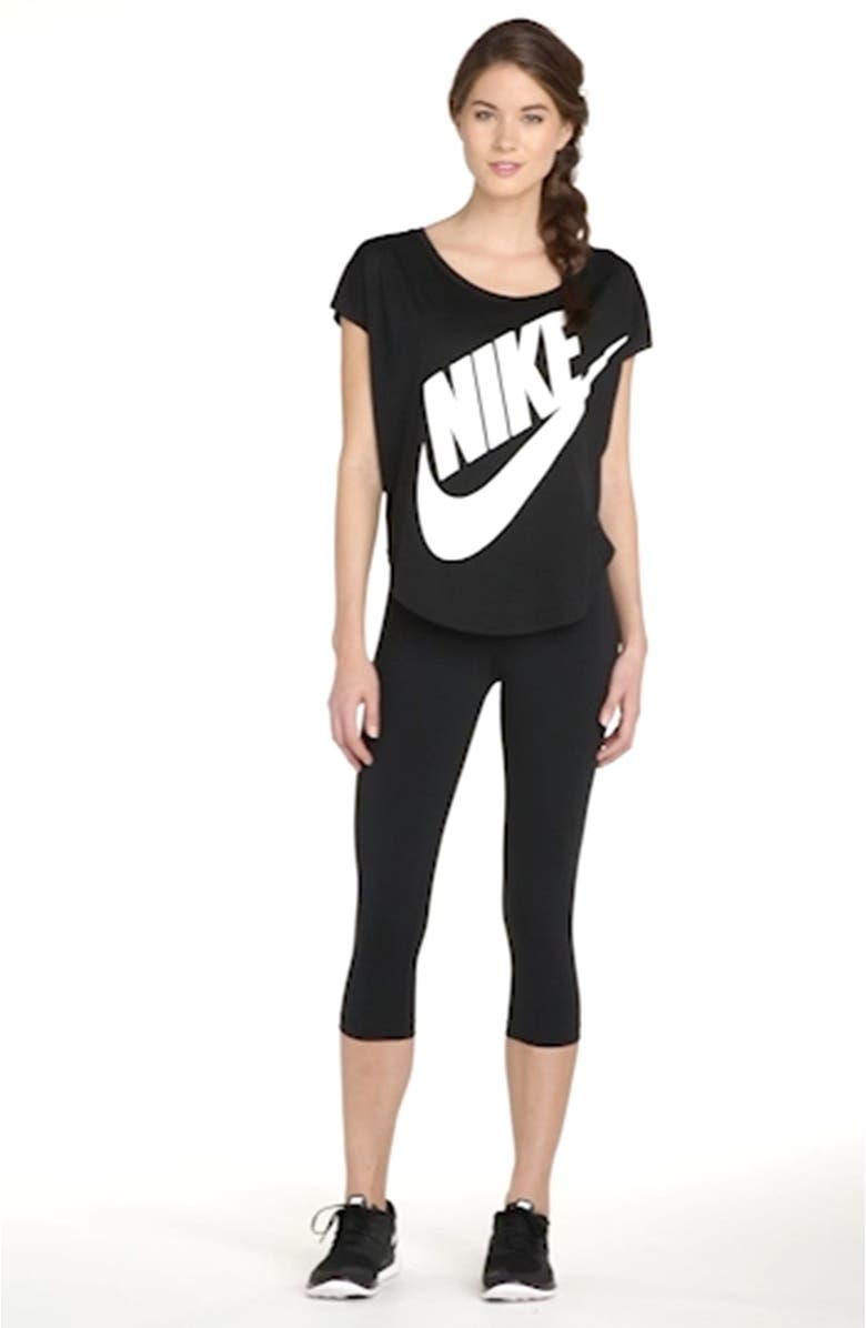 Nike 'Legendary' Dri-FIT Tight Fit Capris, Alternate, color,