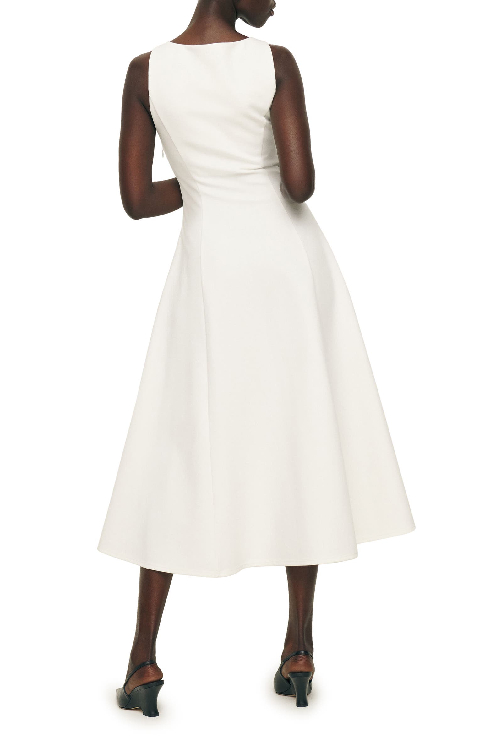 Mikol Reformation Mikol Pleated Midi Dress (Women) | Nordstromrack
