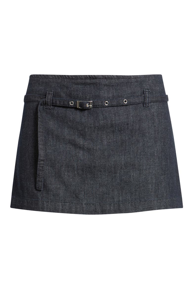Luisa Buckled Belt Skort, Alternate, color, OPEN BLUE