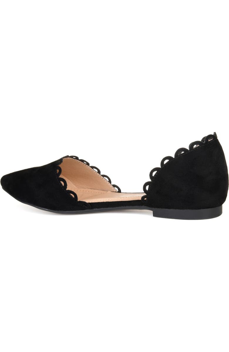 Journee Collection JOURNEE Jezlin Flat, Alternate, color, Black