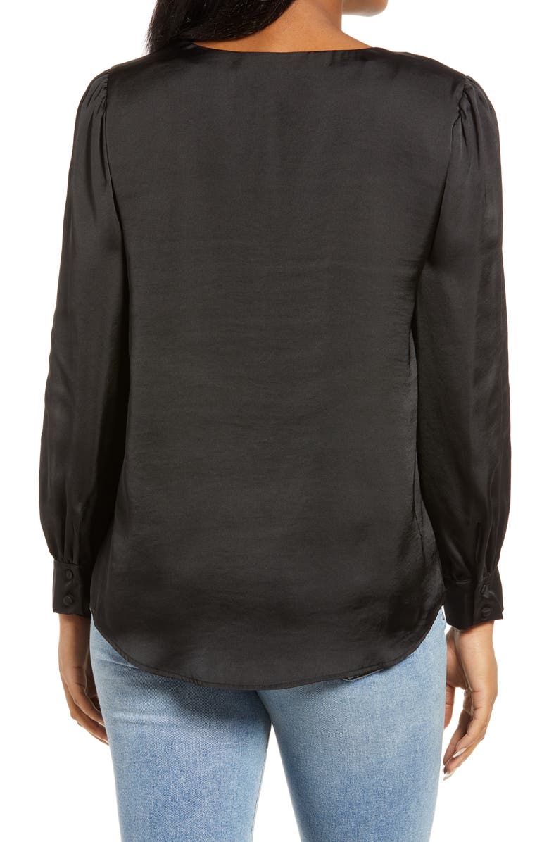 Vince Camuto Studded Blouse, Alternate, color, 