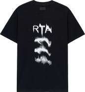 RtA Colin Ascending Logo Oversize Graphic T-Shirt