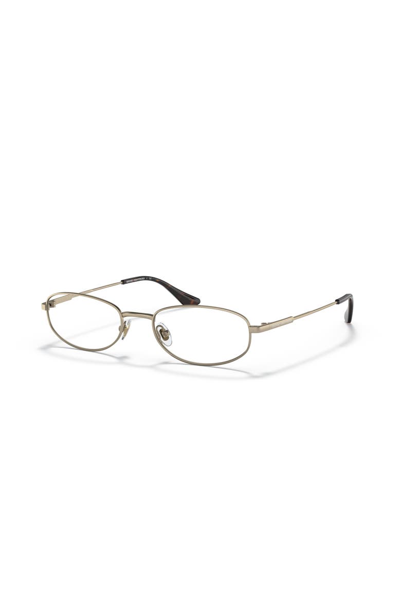 Brooks Brothers 52mm Oval optical glasses, Main, color, Gold