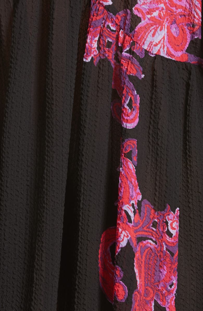 Free People Bell Sleeve Swing Dress, Alternate, color, 