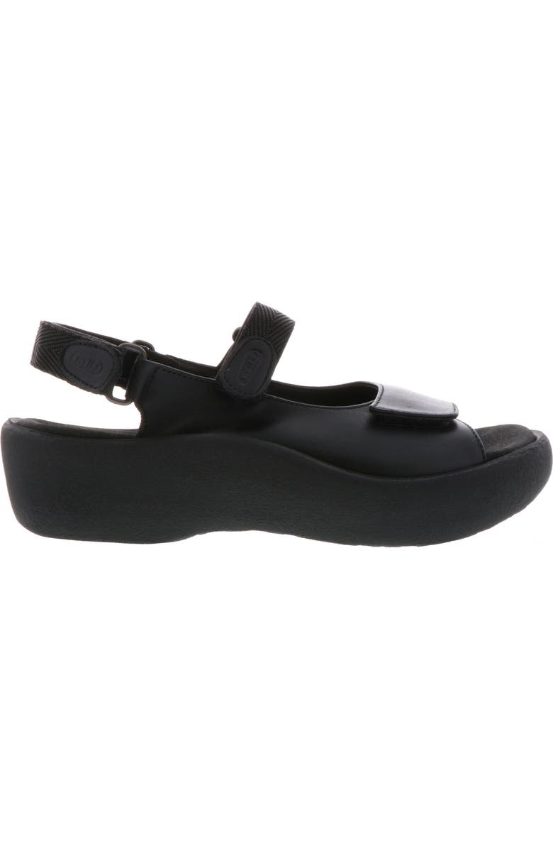 Wolky Jewel Sandal, Alternate, color, Black/ Black