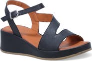 Miz Mooz Preston Ankle Strap Wedge Sandal