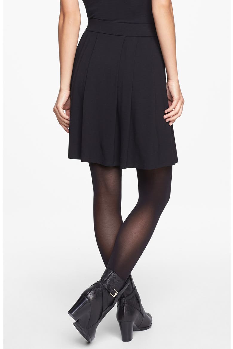 Pleated Skirt, Alternate, color, BLACK