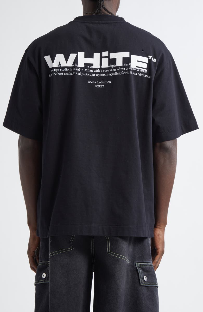Off-White Shared Logo Cotton Graphic T-Shirt, Alternate, color, 