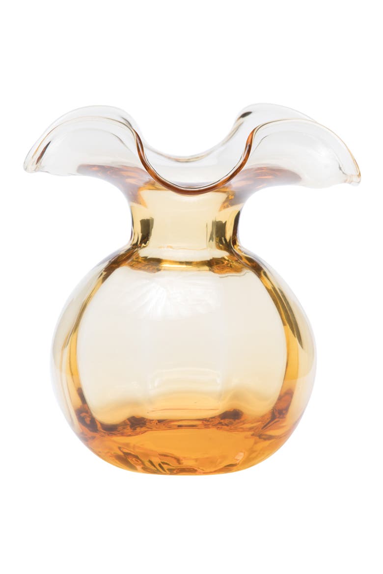 Hibiscus Bud Vase, Main, color, AMBER