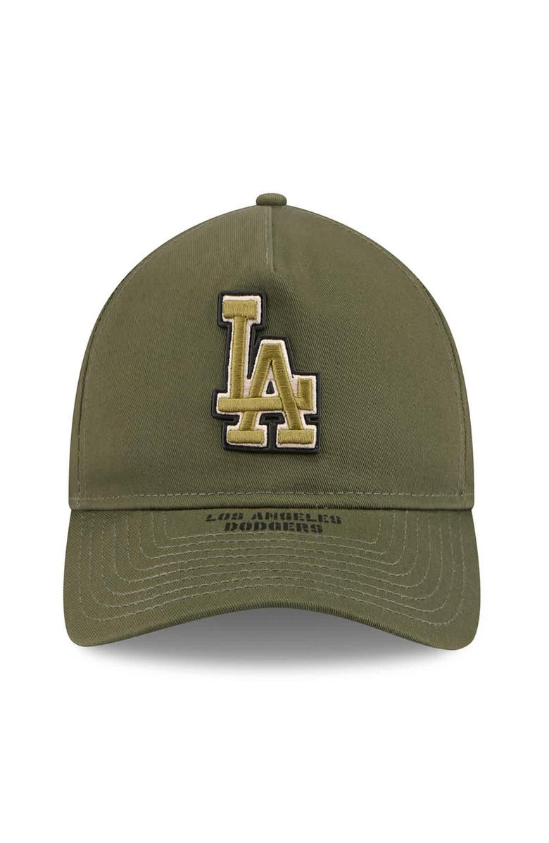 New Era Men's New Era  Olive Los Angeles Dodgers 2026 Armed Forces Day 9TWENTY Adjustable Hat, Alternate, color, Olive