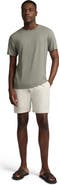 Onia Stretch Linen Crewneck Short Sleeve Tee