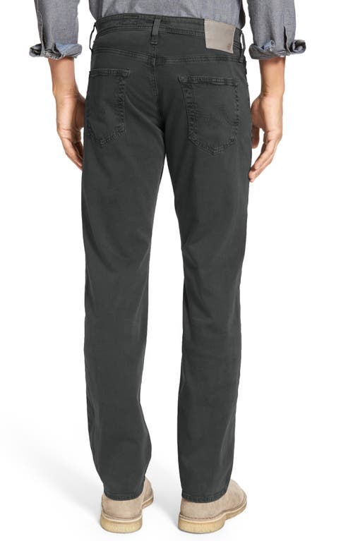 Ag Graduate Sud Slim Straight Leg Pants In Dark Rock