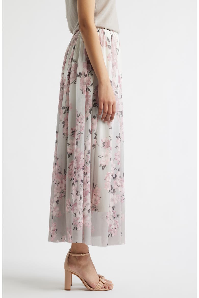 Floral Maxi Skirt, Alternate, color, PORCINI MULTI