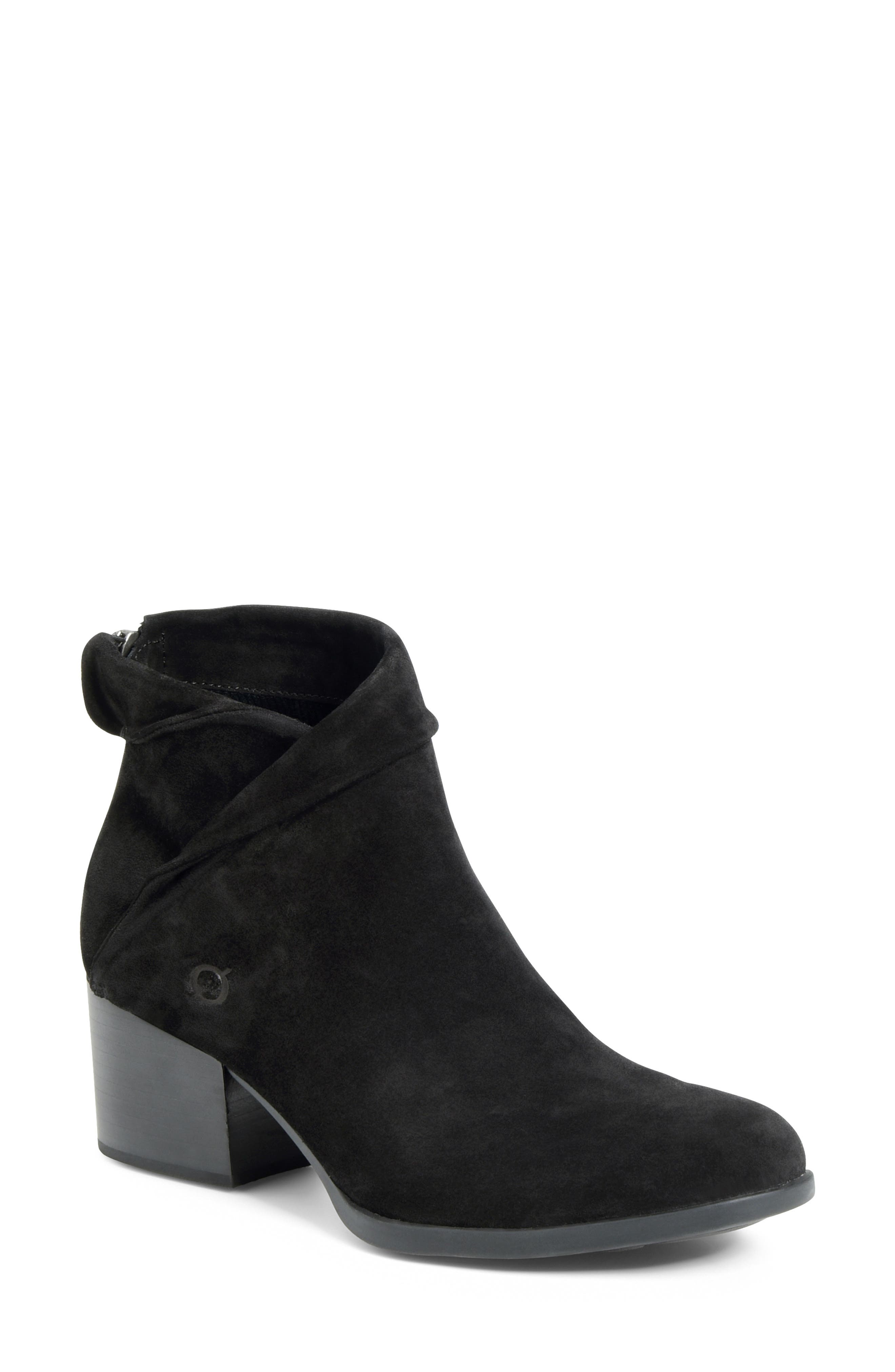 Børn Abbe Fold Over Cuff Bootie, Main, color, 