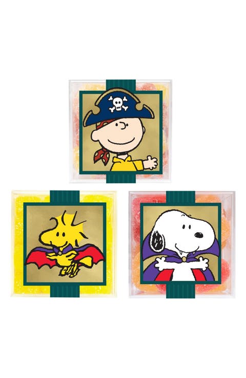 3-Piece Peanuts Halloween Candy Assortment