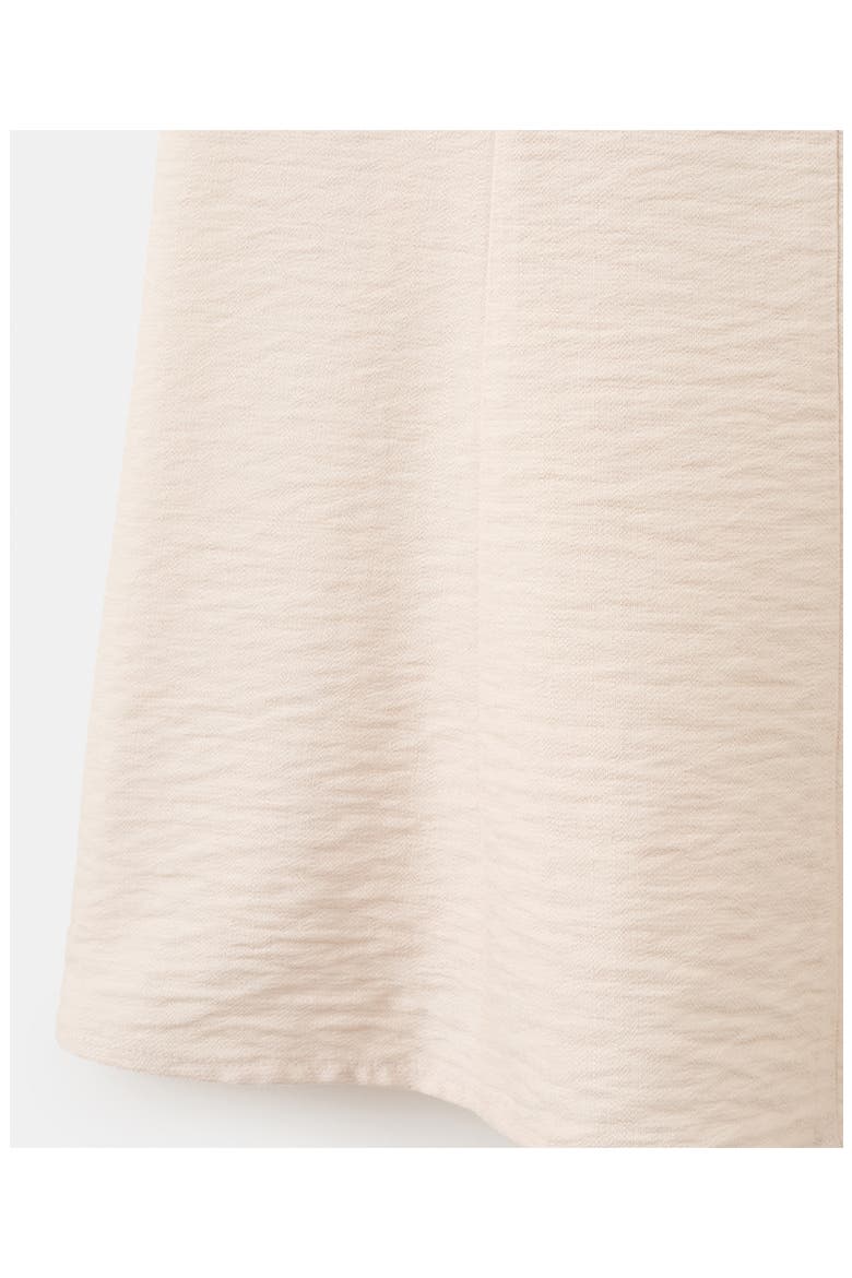 Crinkle Sleeveless Minidress, Alternate, color, SAND