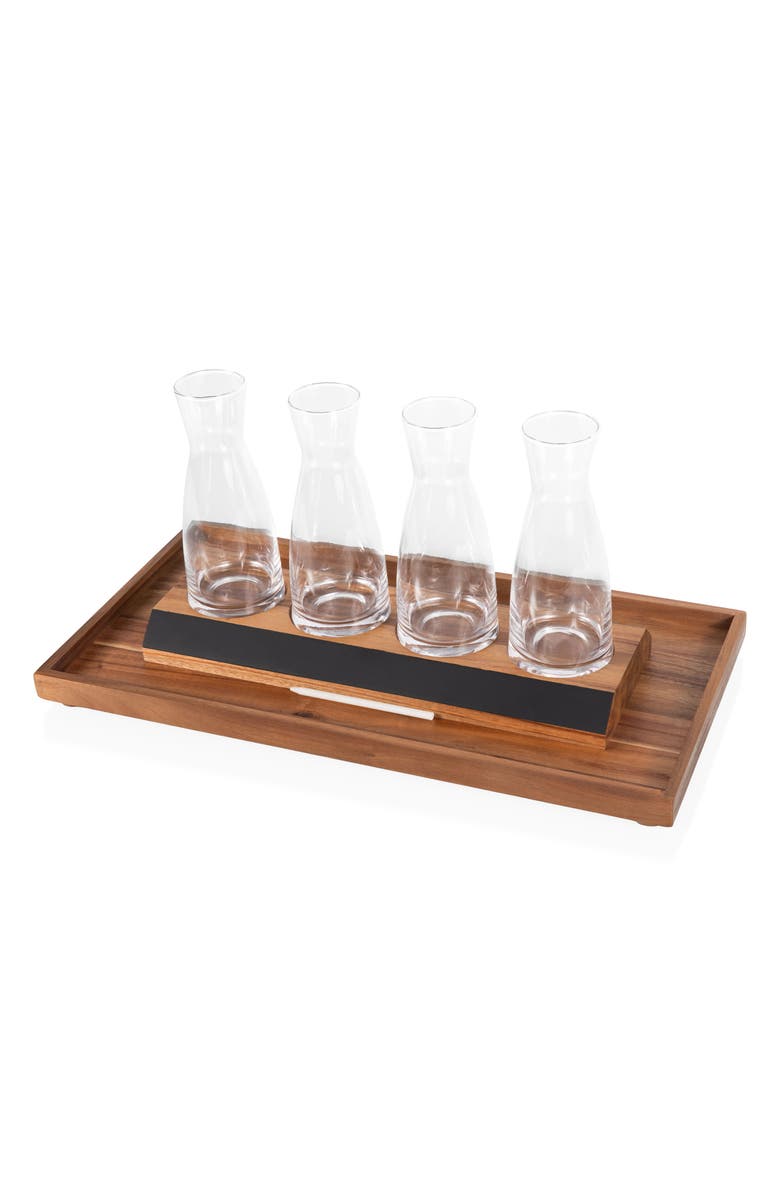Picnic Time Cava Wine Tasting Set, Alternate, color, Brown