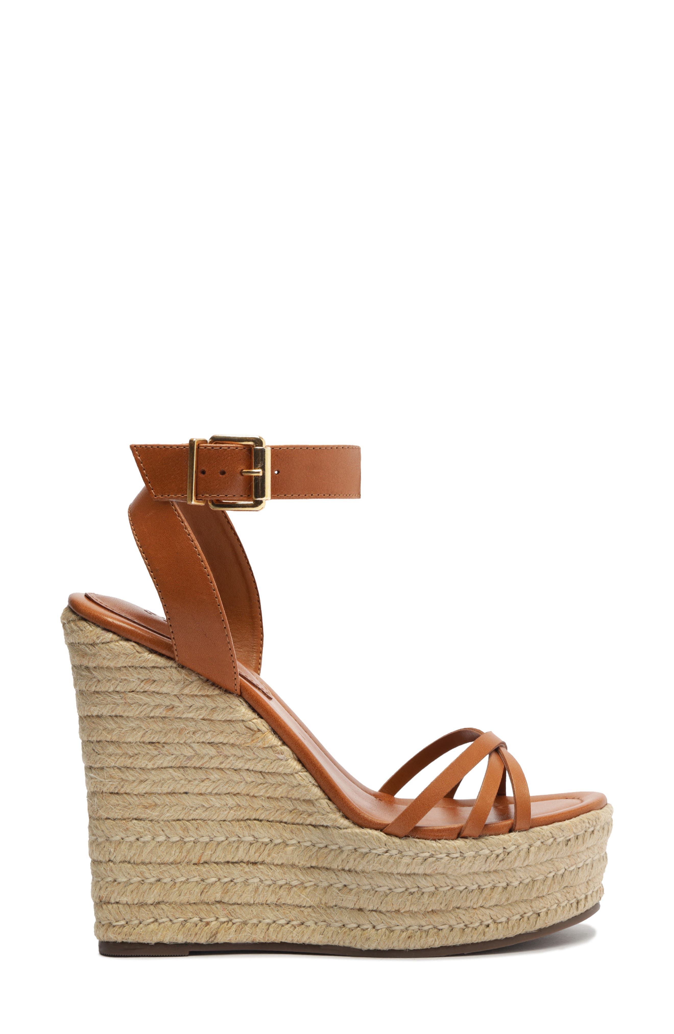 Schutz Alexandra Espadrille Platform Wedge Sandal, Alternate, color, 