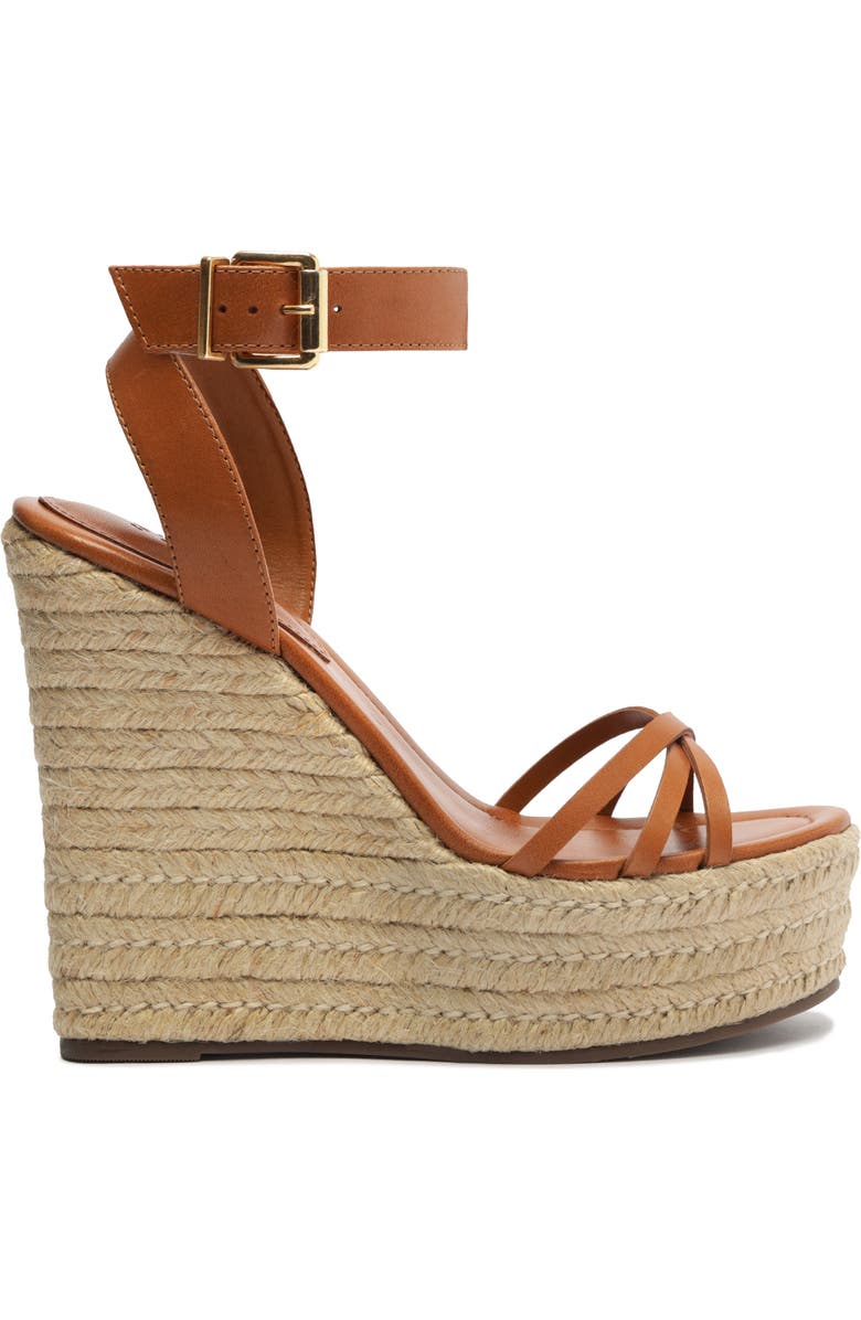 Schutz Alexandra Espadrille Platform Wedge Sandal, Alternate, color,
