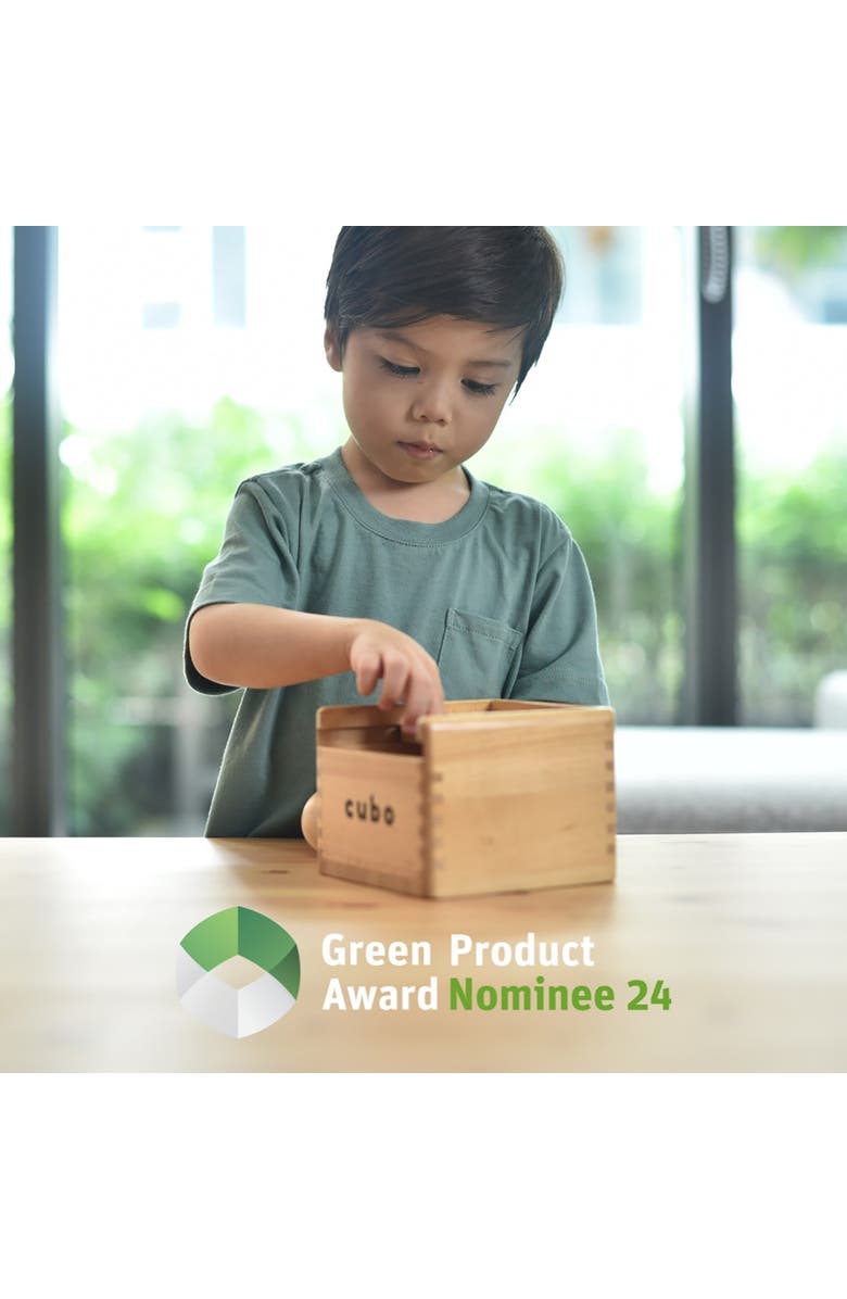Cubo Montessori Box Starter Kit, Wooden Sorting Toy, 6Mo+, Alternate, color, Multicolored