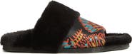 La DoubleJ Winter Slide Jacquard Sicomore Black