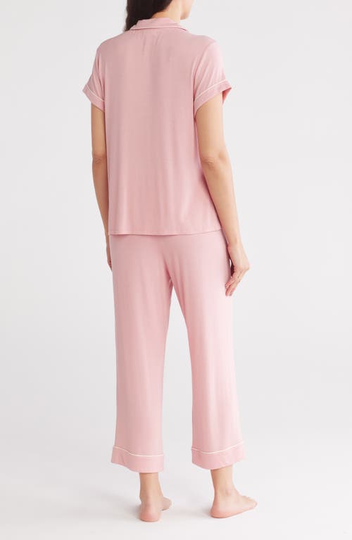 Nordstrom Rack Tranquility Cropped Pajamas In Pink Beauty