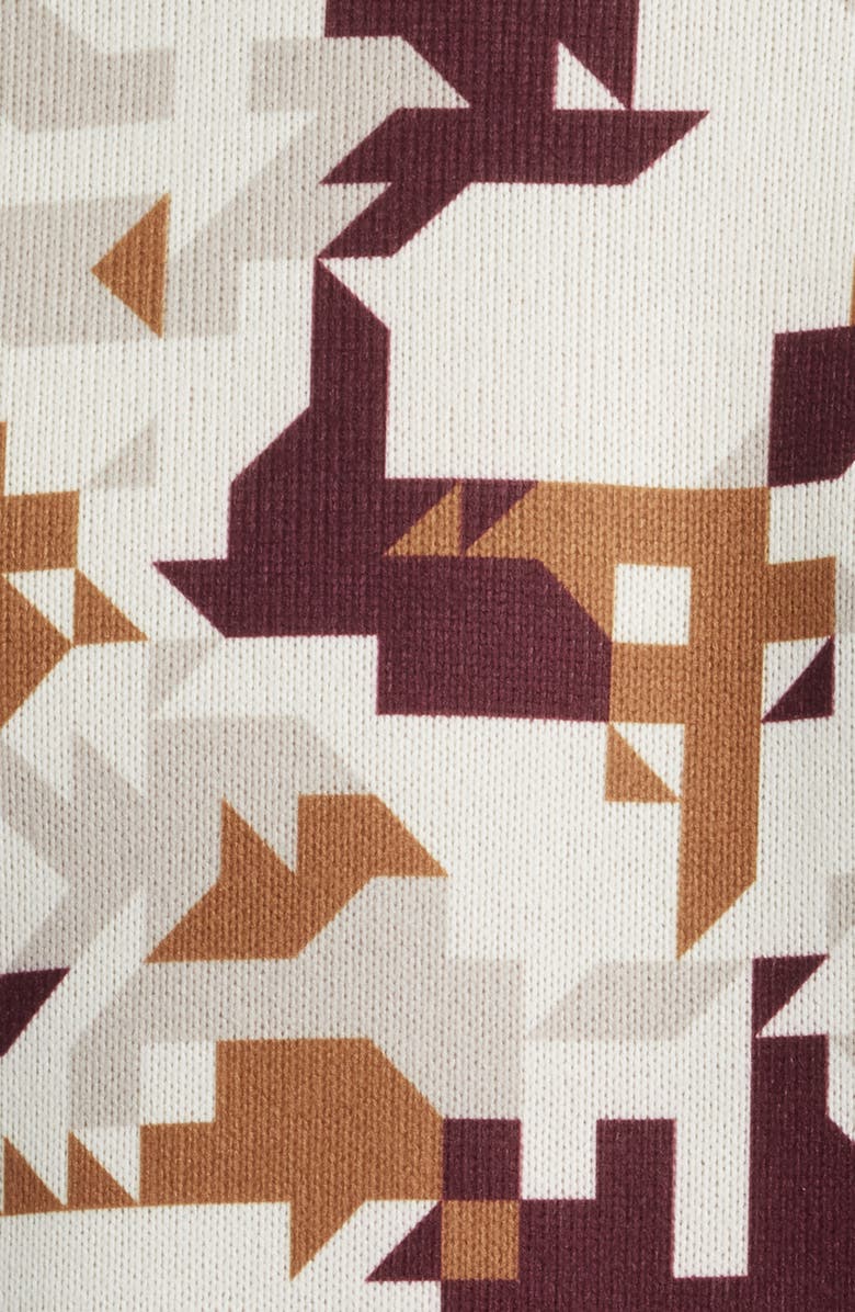 Swannies Matthew Geo Print Fleece Hoodie, Alternate, color, 