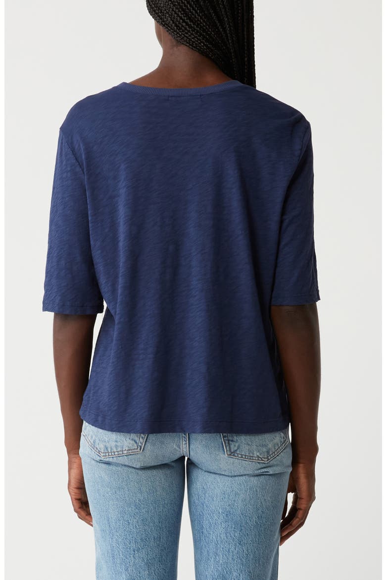 Reid Oversize Supima® Cotton Slub T-Shirt, Alternate, color, NOCTURNAL