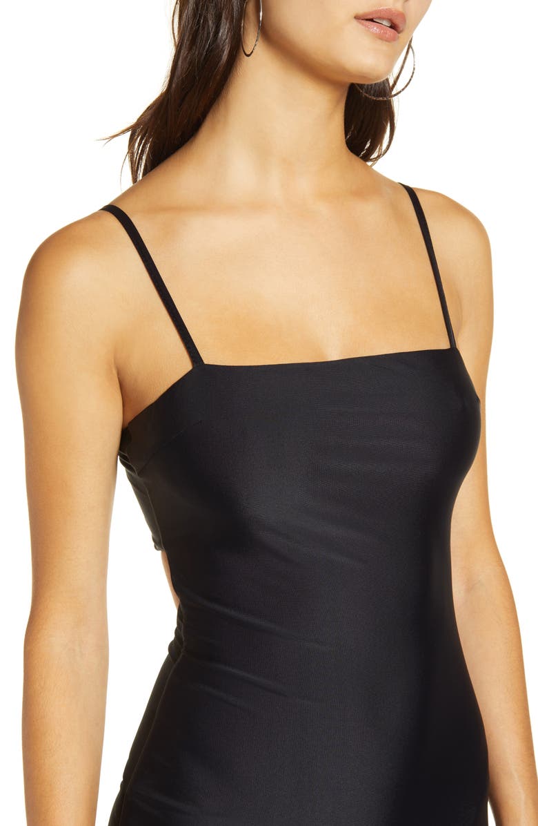 Tiger Mist Solange Open Back Body-Con Dress, Alternate, color, 