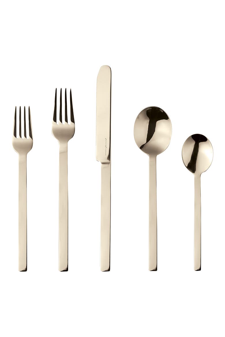 Stile 5-Piece Place Setting, Main, color, CHAMPAGNE