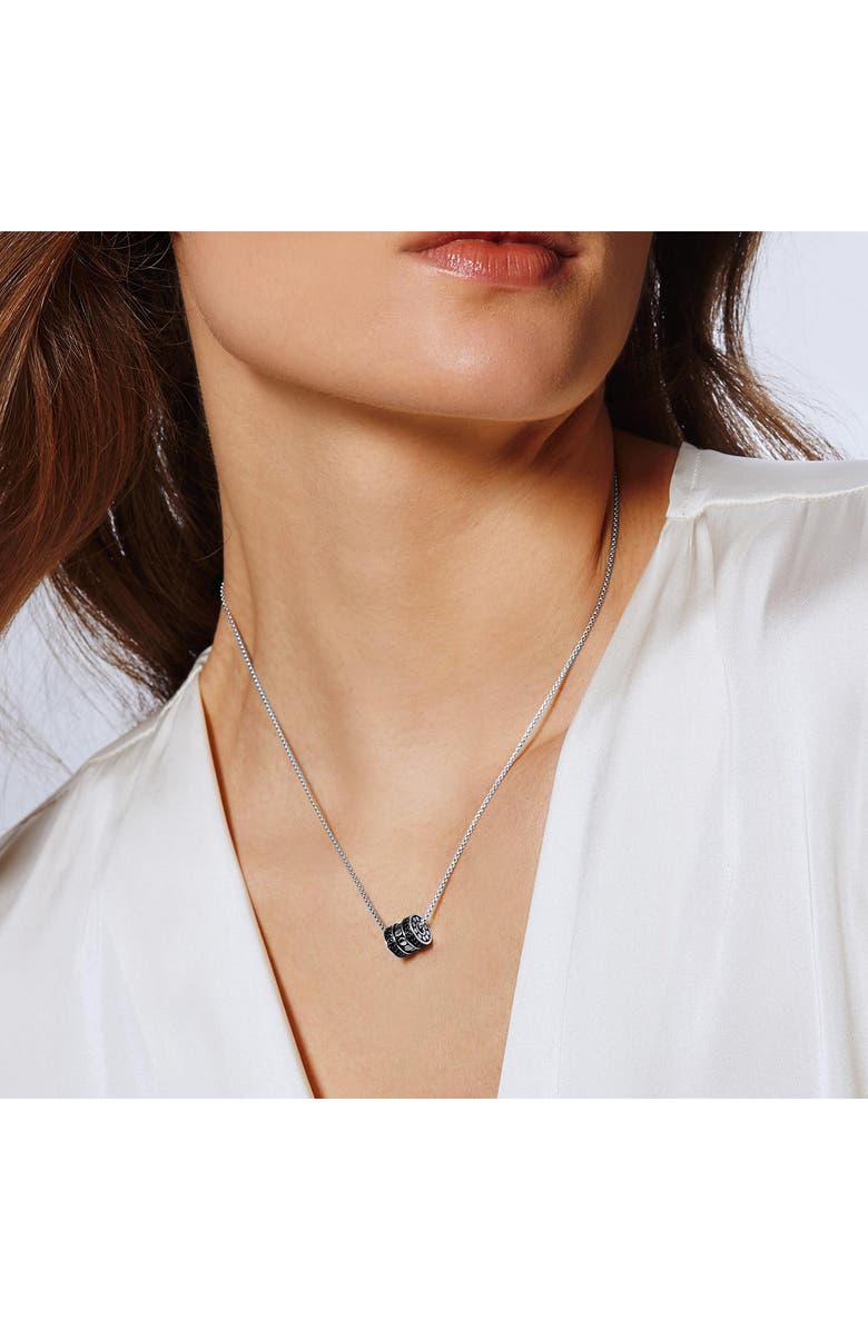 John Hardy Dot Sterling Silver Roller Pendant Necklace, Alternate, color, 