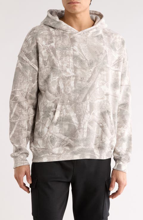 Relaxed Fit Camo Hoodie