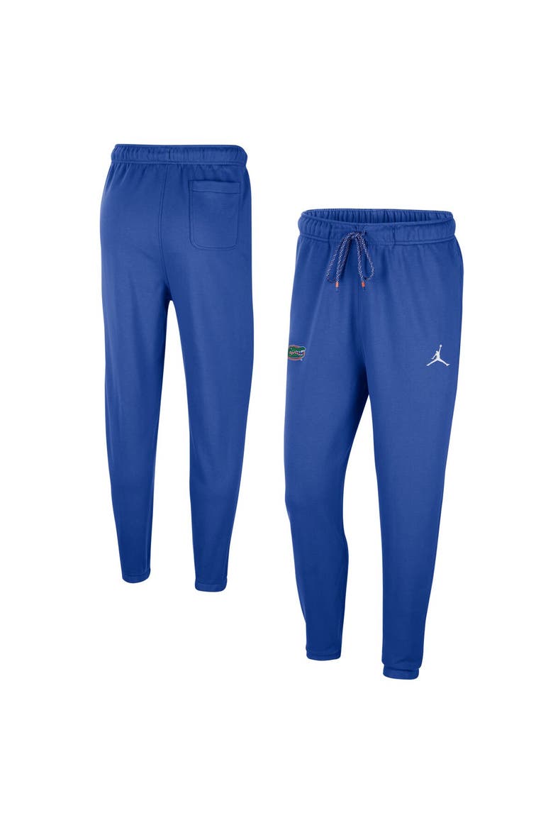 Men's Jordan Brand Royal Florida Gators Logo Travel Fleece Pants, Main, color, Royal