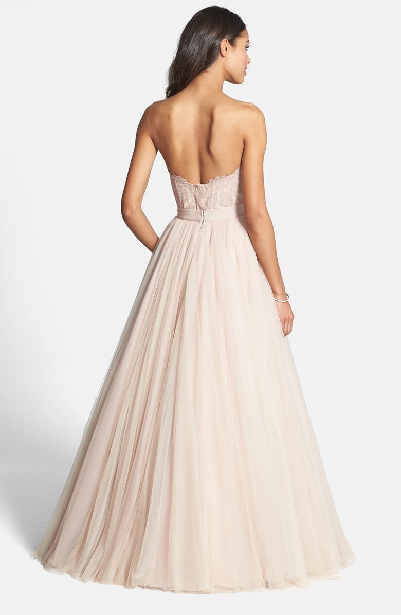 Watters Ahsan Tulle Skirt, Alternate, color, 