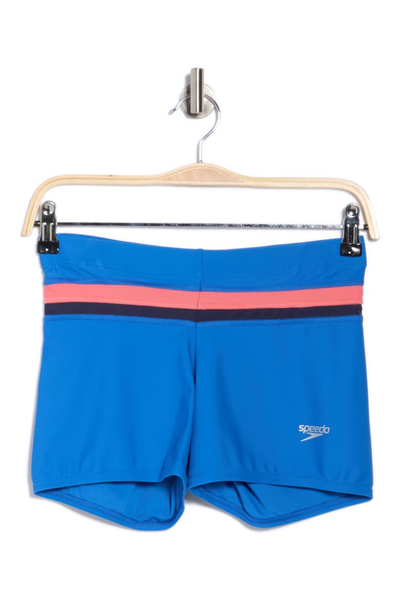 Splice Swim Shorts, Alternate, color, BLUE