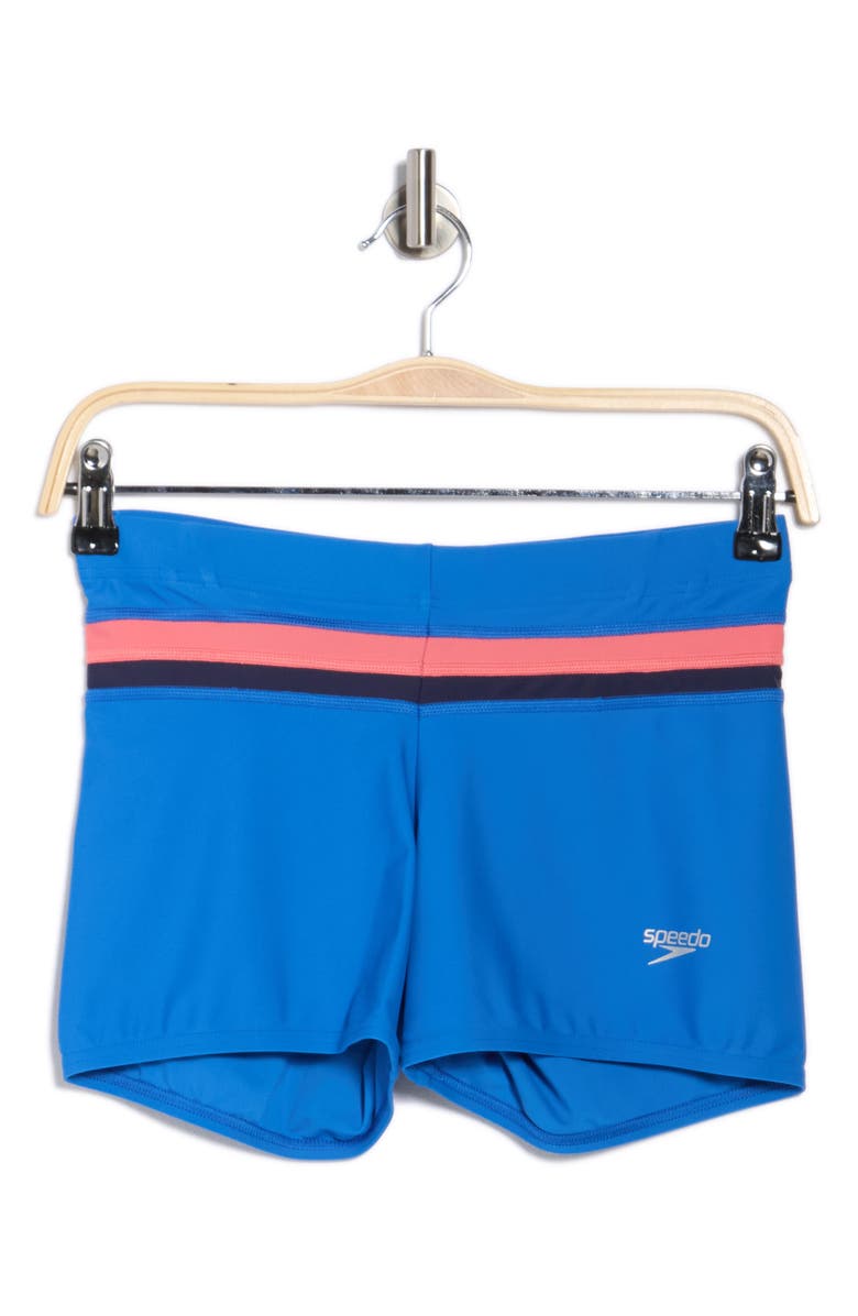 Speedo<sup>®</sup> Splice Swim Shorts, Main, color, Blue