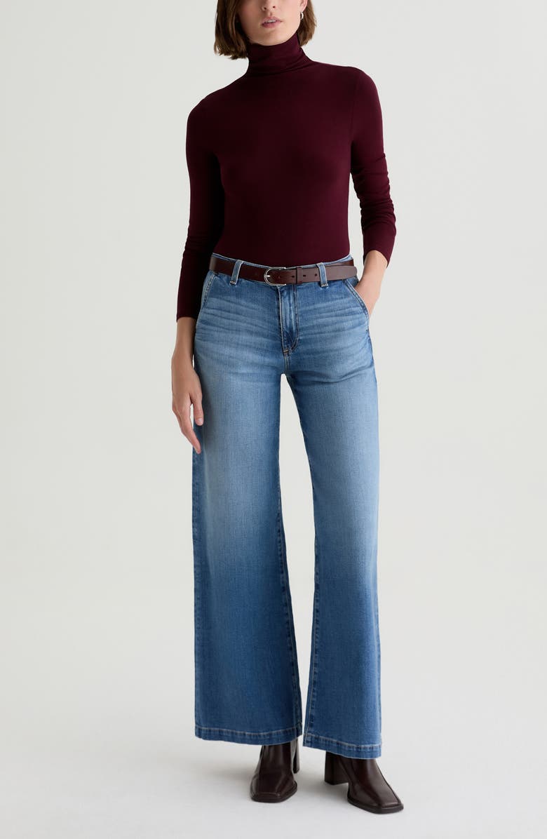 AG Stella Low Slung Palazzo Jeans, Alternate, color, 16 Years Soaring