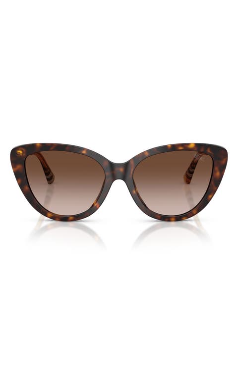 55mm Cat Eye Sunglasses