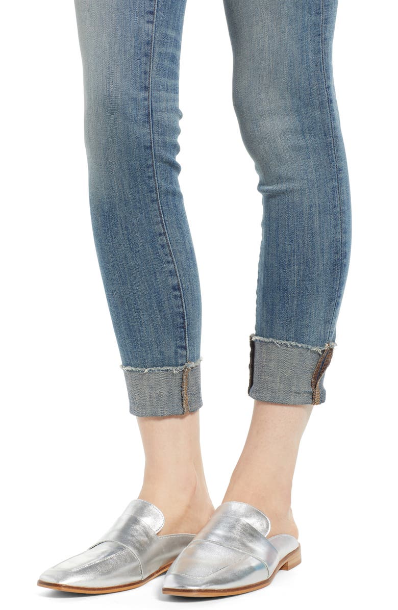DL1961 Florence Instasculpt Ankle Skinny Jeans, Alternate, color, Indigo