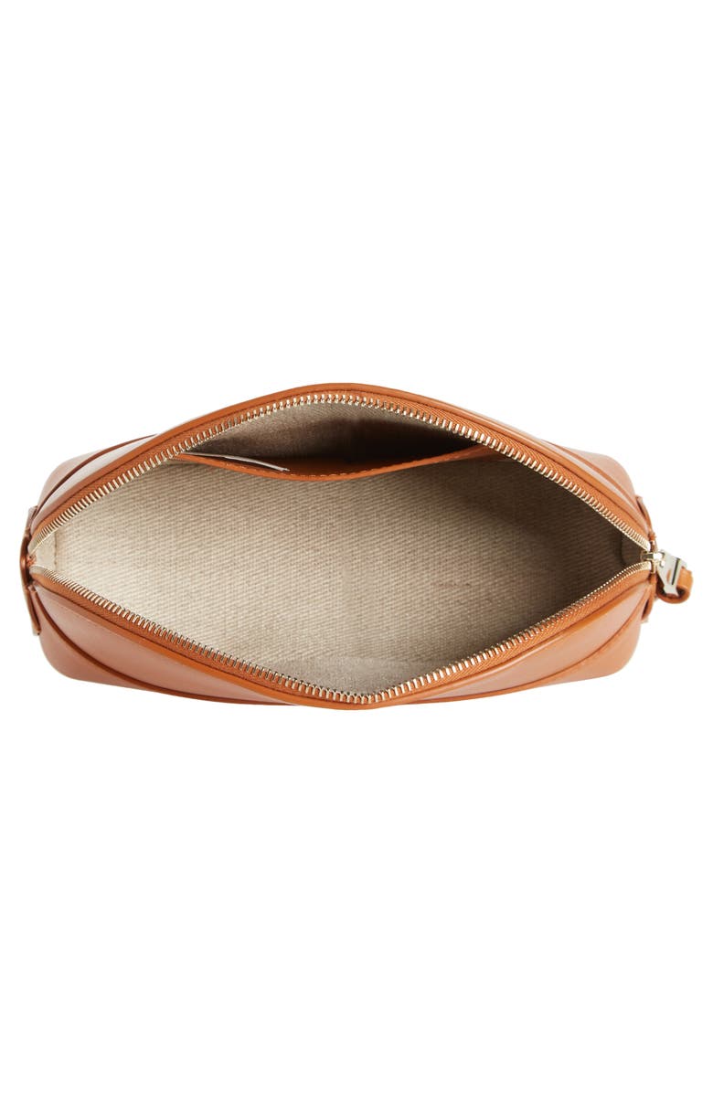 Chloé Sense Leather Cosmetics Pouch, Alternate, color,