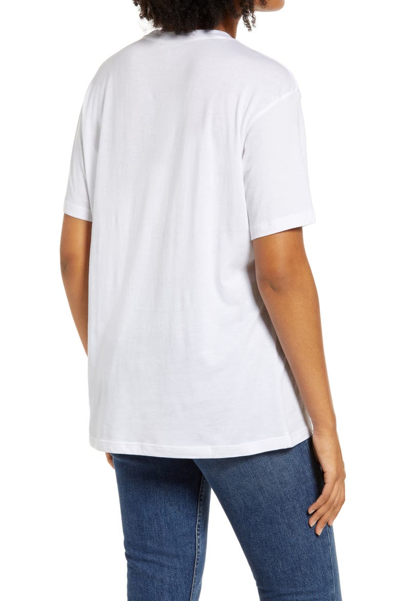 Be Proud by BP. Gender Inclusive Graphic Tee, Alternate, color, WHITE- BLACK MAKE ME PROUD
