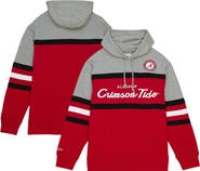 Mitchell & Ness Men's Mitchell & Ness Crimson Alabama Crimson Tide Head Coach Pullover Hoodie