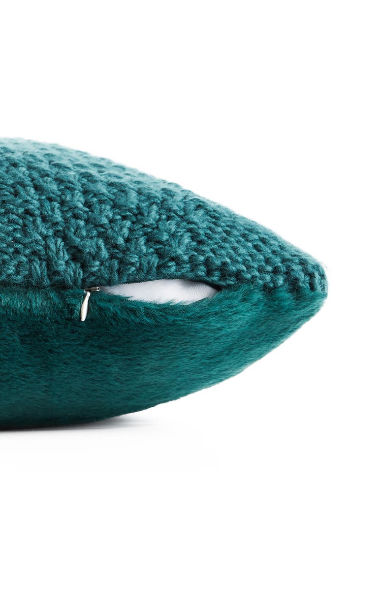 UGG<sup>®</sup> Erie Cable Knit Accent Pillow, Alternate, color, Chlorophyll